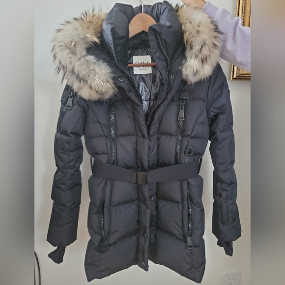 Sam NYC Millennium Matte Black Down Coat S - Picture 5 of 9